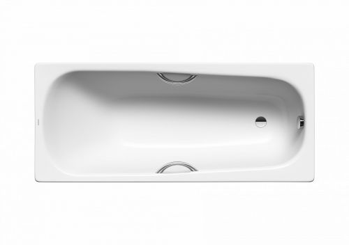 Стальная ванна Kaldewei SANIFORM PLUS STAR Mod. 333, 1600*750*410, alpine white, без ножек, с отверстиями для ручек в Геленджике