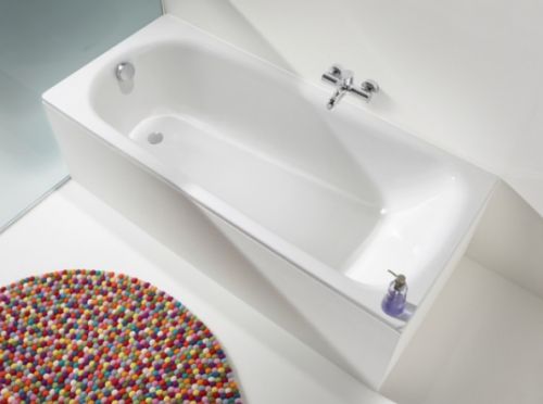Стальная ванна Kaldewei SANIFORM PLUS Mod.371-1, размер 1700*730*410, Easy clean, alpine white, без ножек в Геленджике